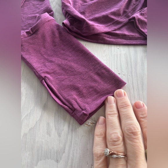 Free People Tempo Ruched Longsleeve Size Medium - Picture 4 of 4